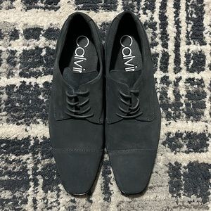 Calvin Klein Bram Oxford Suede (Bluish Gray)